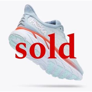 SOLD women’s size 9B hoka clifton 8 shoes